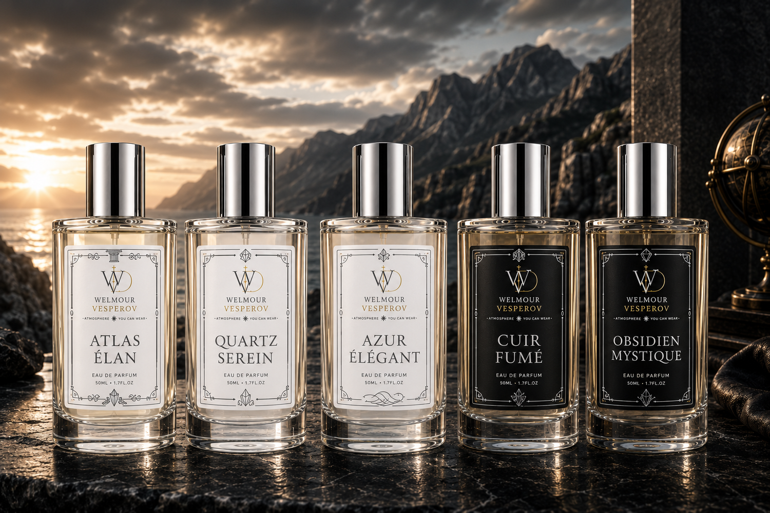 Collection Signature de Parfums Masculins